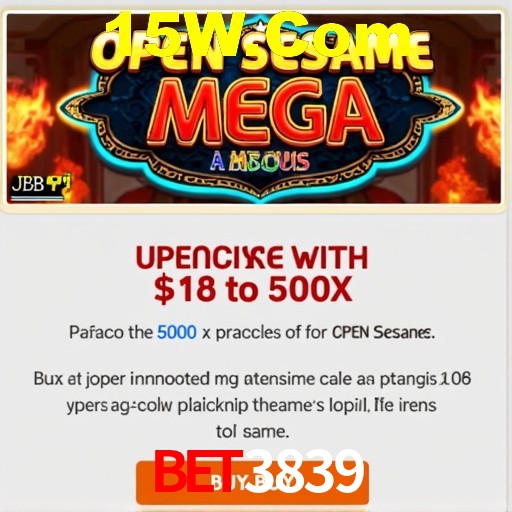 Interface do App Bet3839